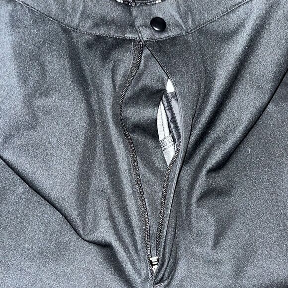 Nike 4 pocket Storm-Fit waterproof pullover Black Elastic Waist Rain Pants M - Picture 6 of 10